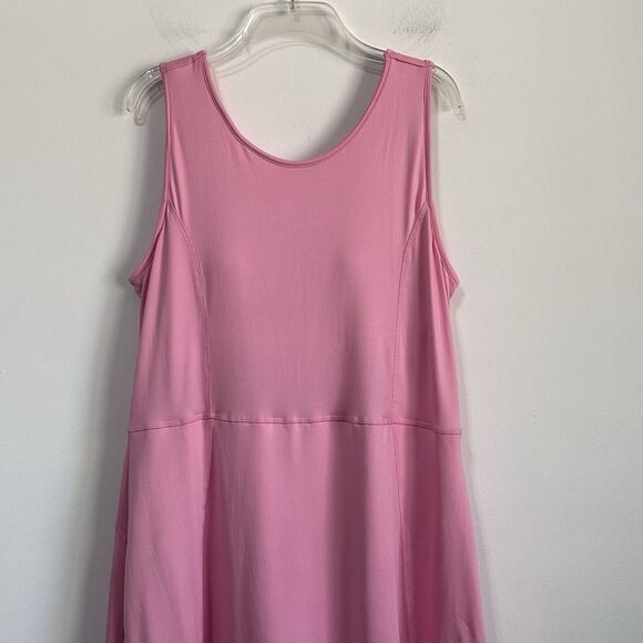 Zelos Sports Dress XL Strappy Sleeveless Palos Pink Active Shorts Under NEW - Picture 3 of 11